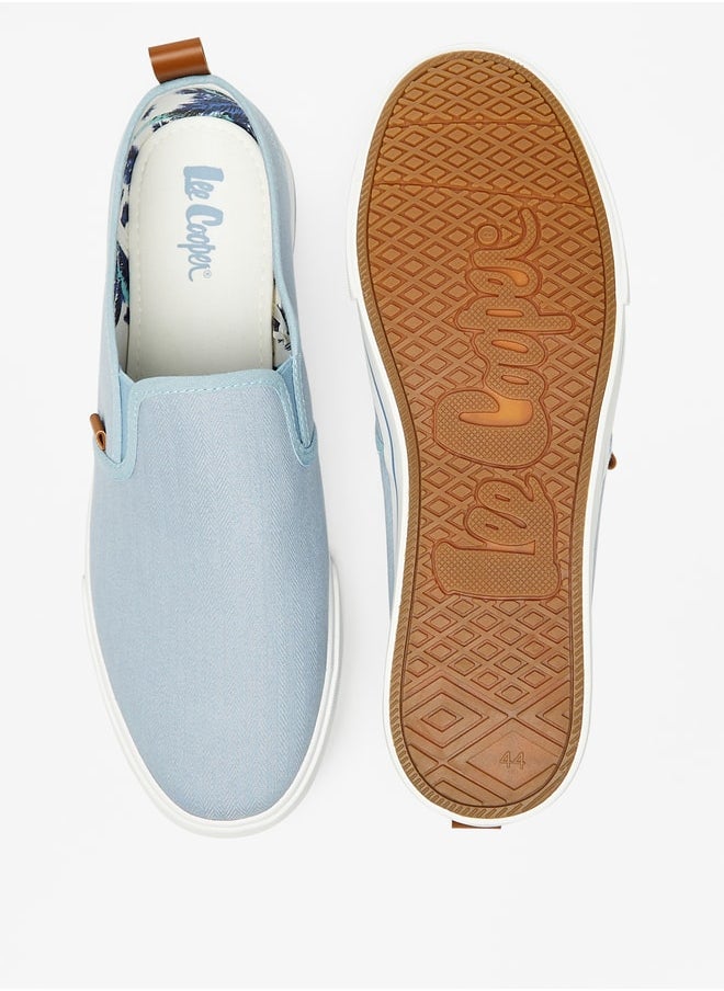 Lee Cooper - Men's Slip-On Canvas Shoes - Image 1