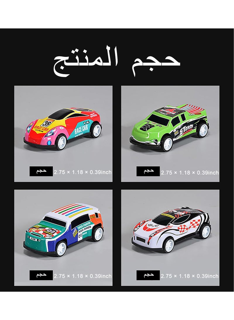 NOAEOU 48Pcs Random Pull Back Toy Cars, for Boys Girls Toddlers 3,4,5,6 Years Old, Mini Die-Cast Race Cars Vehicles Set  - Image 2