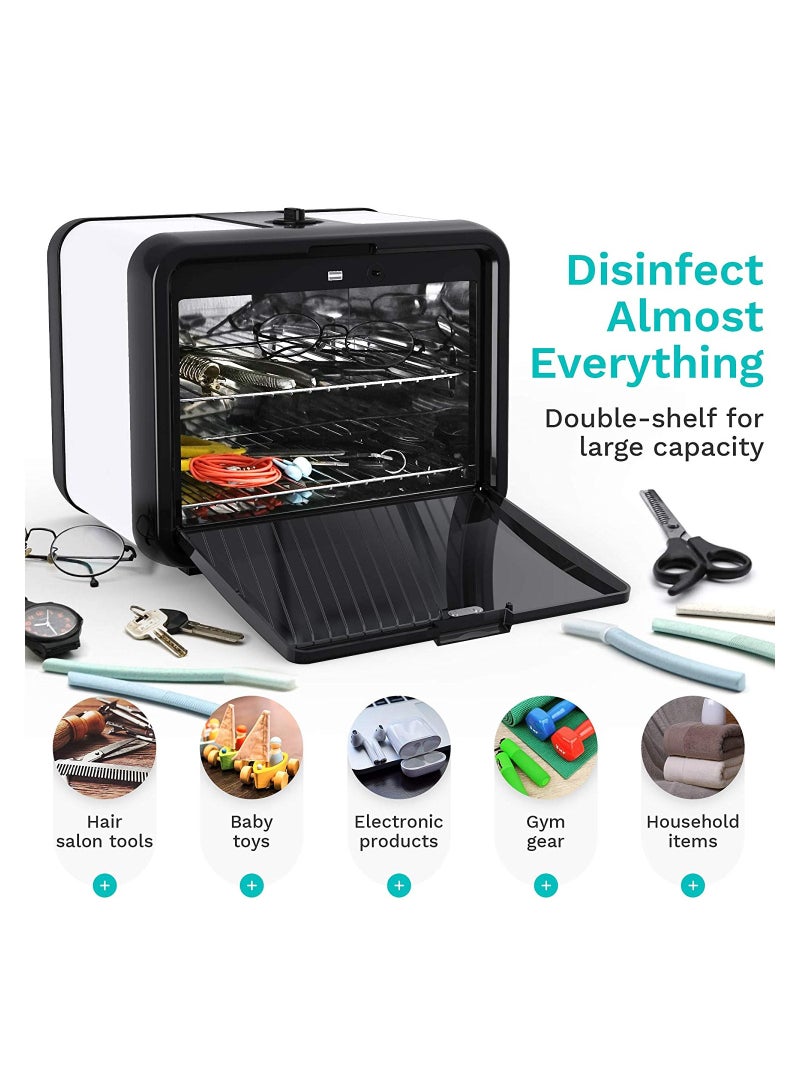 Globalstar UV Sterilizing Cabinet White & Black JY-520 - Image 4