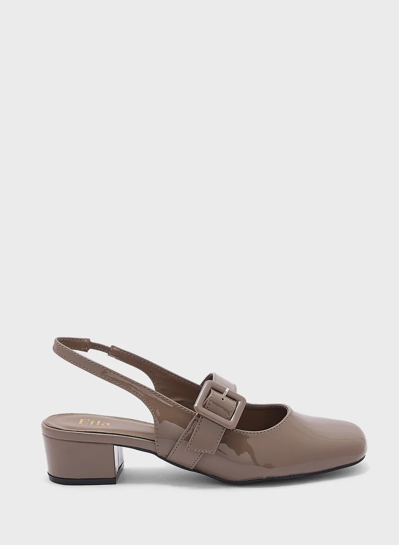 ELLA Block Heel Mary Jane Pump