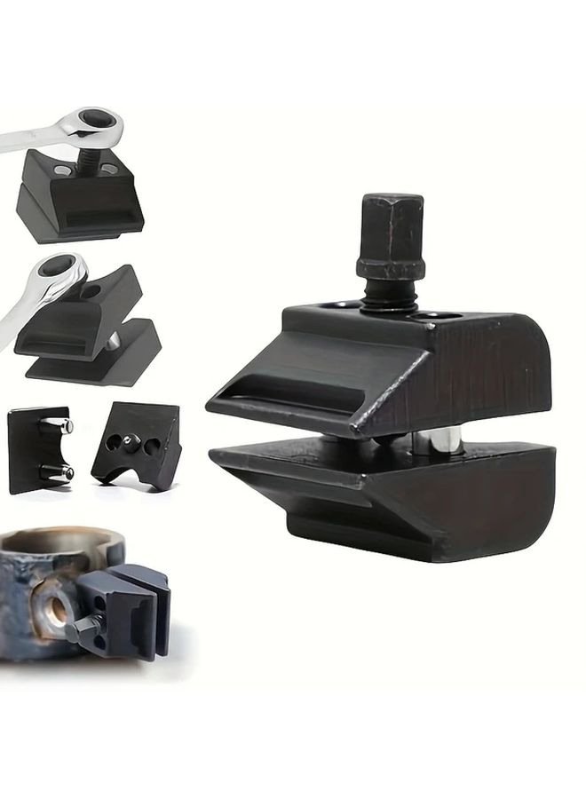 Heavy Duty Automotive Suspension Lift and Alignment Tool with Separator and Ratchet Wrench Attachment for Adjustable Lever Mechanism Repair Maintenance and Clutch Calibration with Ergonomic Handle and Sturdy Base for Precise Adjustments - Image 2