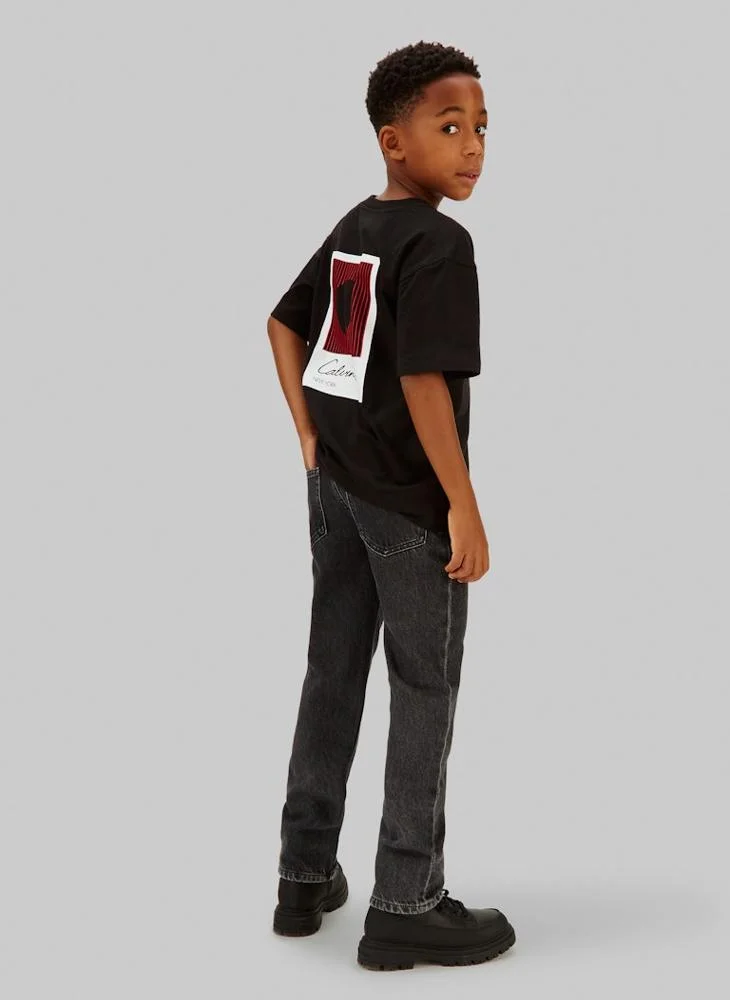 Calvin Klein Jeans Youth Straight Fit Jeans