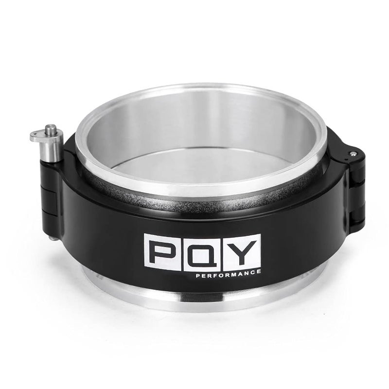 PQY 35 Inch Quick Release V Band Clamp with Flange Aluminum Quick Connect Intake Intercooler Pipe HD Clamp - Image 3