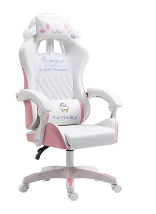 White & Pink