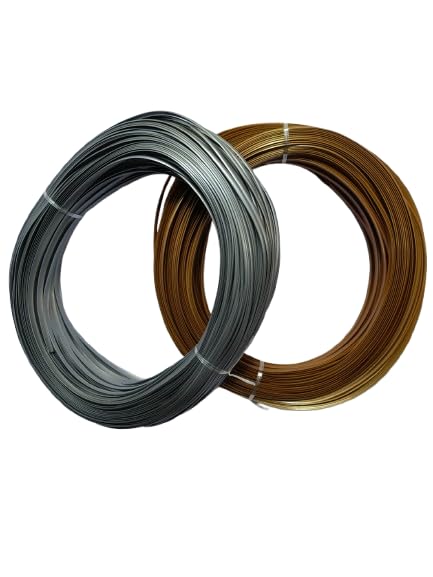 Wire for Basket Making 800grams Koodai Wire Roll Craft Wire for Basket Flower Vases MultiColor Glass Wire for Craft Work Pack of 4  - Image 2