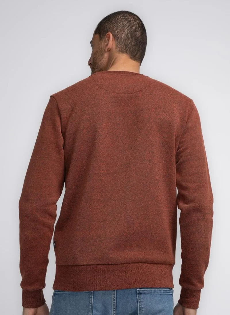 Petrol Industries Men Sweater Round Neck Print