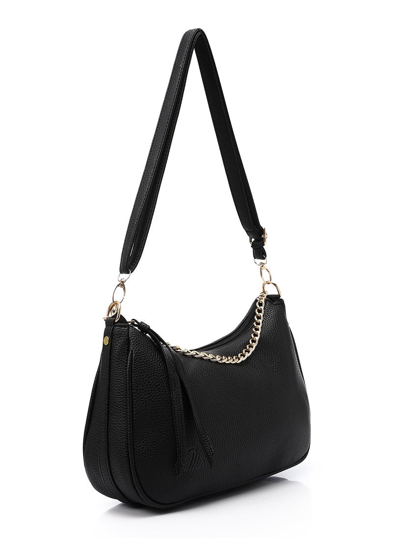 RITZY - Caprice Shoulder Bag - Black - Image 1