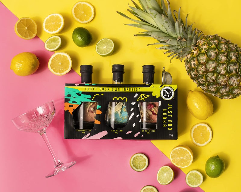 خلاط مشروبات الكوكتيل من نيويورك - حلم أزرق / كوزموبوليتان / على الشاطئ - مجموعة من 3 خلطات - Image 4