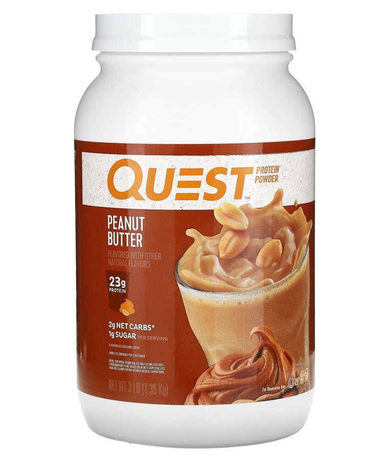 Quest Nutrition Protein Powder Peanut Butter 3 lbs (1.36 kg)