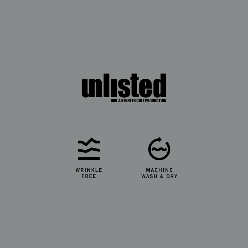 Kenneth Cole Unlisted mens Slim Fit Solid Dress Shirt, Black, 16 -16.5 Neck 36 -37 Sleeve US - Image 4