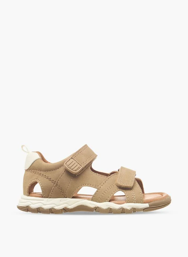 Juniors Boys Open Toe Hook & Loop Sandals