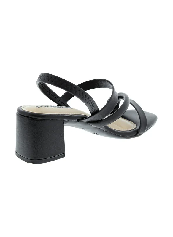 MOLECA Mid Heels Sandals for Women – Sling Back Heel Sandals for Girls with Ankle Strap