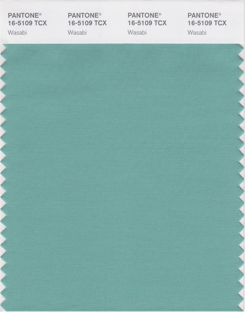 Smart 16-5109X Color Swatch Card, Wasabi