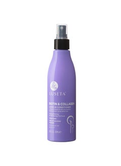 L LUSETA Luseta Biotin Leave in Conditioner for Dry Damaged Hair, Natural Thickening Volume Conditioner for Hair Loss and Thinning,8.5Fl Oz, Hair Detangler Spray for Women  - Image 1