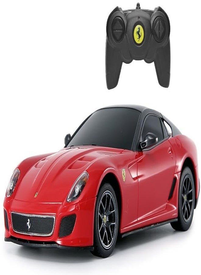 RASTAR 46400 1/24 Ferrari RC Car - Officially Licensed Ferrari 599 GTO Remote Control Car for Play and Display - Ideal Gift for Kids - Red - Image 1