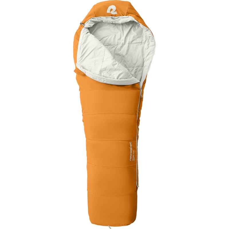 Retrospec Dream 30 Mummy Sleeping Bag - Insulated, Water-Resistant, Adjustable for Cold Weather Camping - Image 2