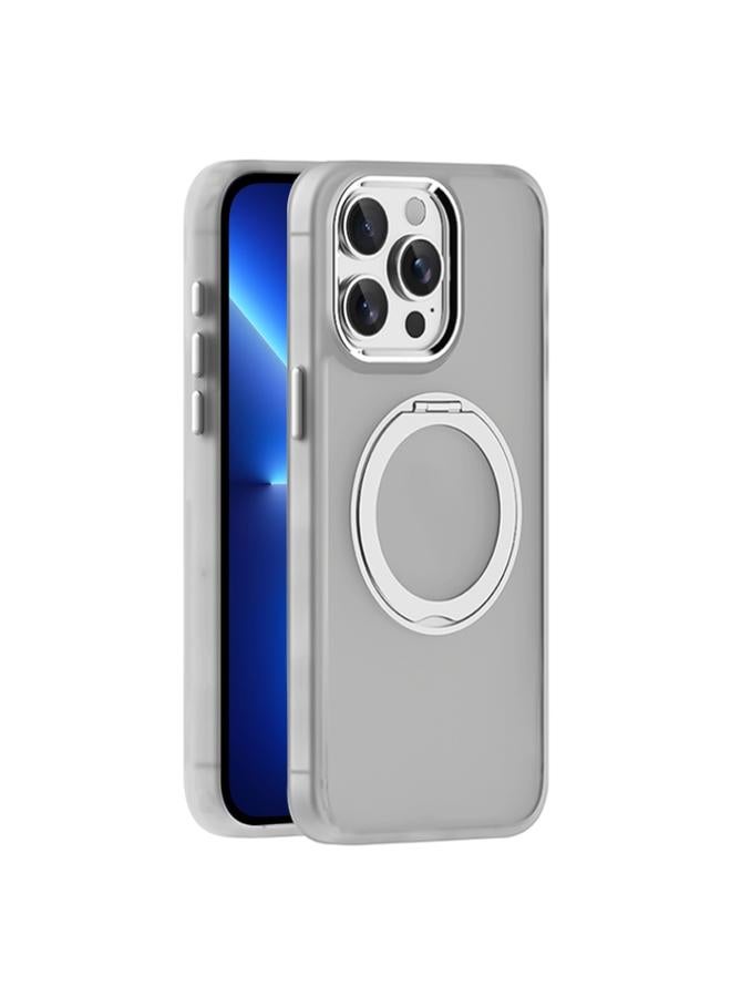 Zaboon Case For iPhone 13 Pro Max Skin Feel Frosted MagSafe Magnetic Holder Phone Case - Image 1