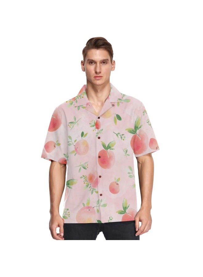 visesunny Novelty Hawaiian Shirt for Men Unisex Summer Beach Casual Short Sleeve Button Down Shirts Tropical Vacation Clothes, Multicolor001, XXL - Image 1