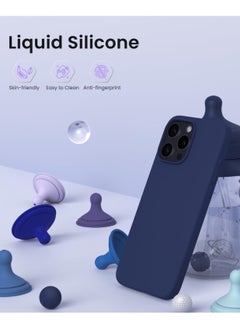 Houmt iPhone 16 Pro Max Case Soft Liquid Silicone iPhone 16 Pro Max Cover Anti-Scratch Shockproof TPU Case Cover for Apple iPhone 16 Pro Max 6.9 inch  - Image 3