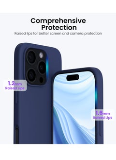 Houmt iPhone 16 Pro Max Case Soft Liquid Silicone iPhone 16 Pro Max Cover Anti-Scratch Shockproof TPU Case Cover for Apple iPhone 16 Pro Max 6.9 inch  - Image 4