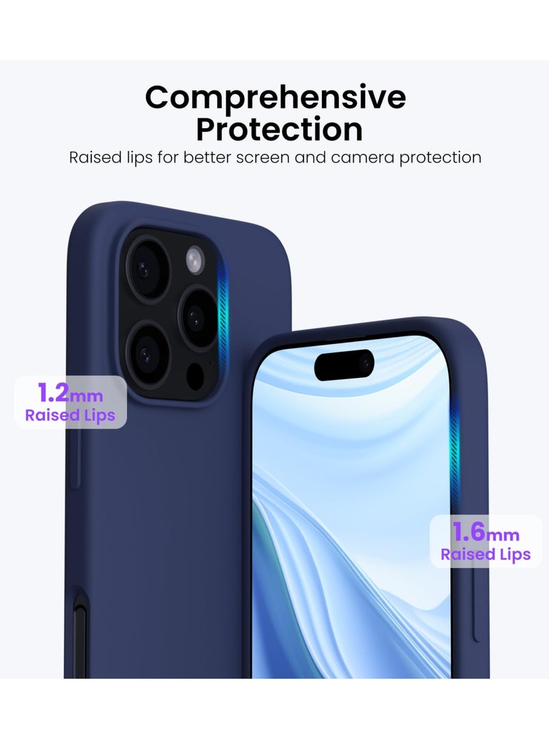 Houmt - iPhone 16 Pro Max Case Soft Liquid Silicone iPhone 16 Pro Max Cover Anti-Scratch Shockproof TPU Case Cover for Apple iPhone 16 Pro Max 6.9 inch - Image 1