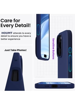 Houmt iPhone 16 Pro Max Case Soft Liquid Silicone iPhone 16 Pro Max Cover Anti-Scratch Shockproof TPU Case Cover for Apple iPhone 16 Pro Max 6.9 inch  - Image 5