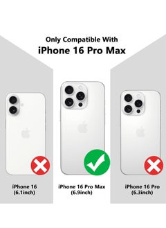 Houmt iPhone 16 Pro Max Case Soft Liquid Silicone iPhone 16 Pro Max Cover Anti-Scratch Shockproof TPU Case Cover for Apple iPhone 16 Pro Max 6.9 inch  - Image 2