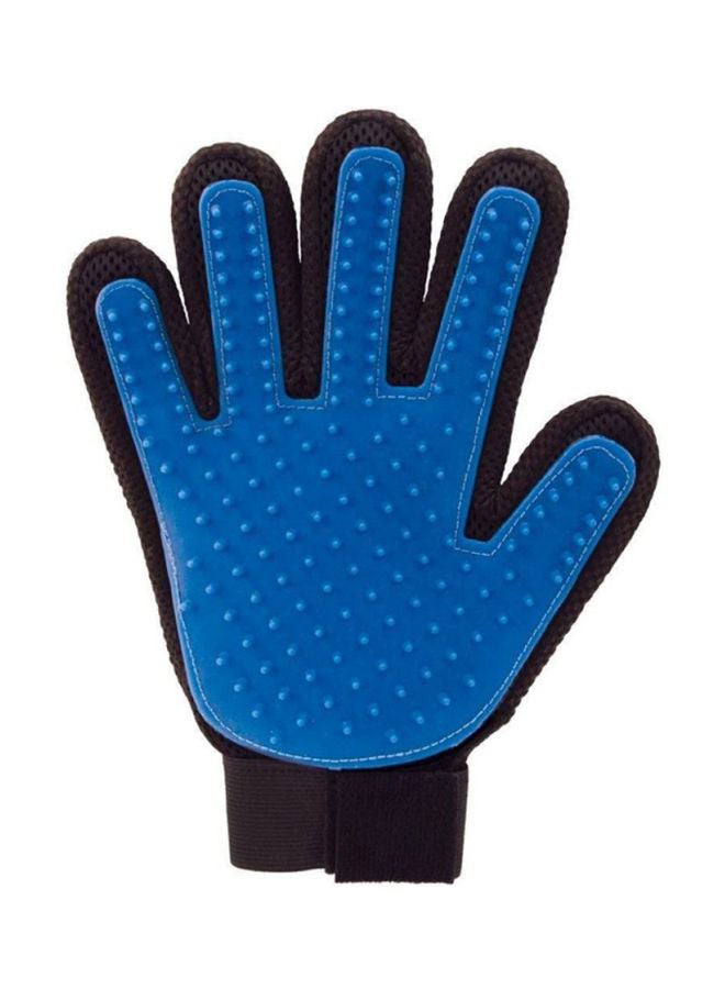 Loquat Massage Brush Glove Blue/Black - Image 1