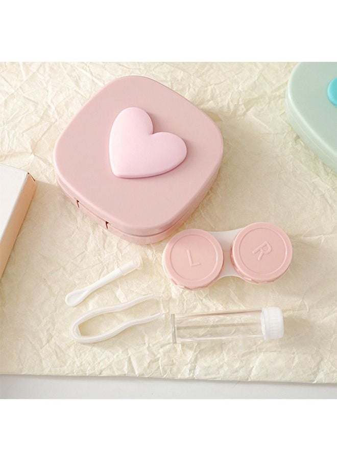 Generic - Contact Lens Case With Mirror Container L And R Caps - Image 1