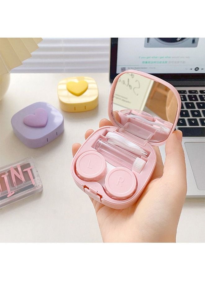 Generic - Contact Lens Case With Mirror Container L And R Caps - Image 1