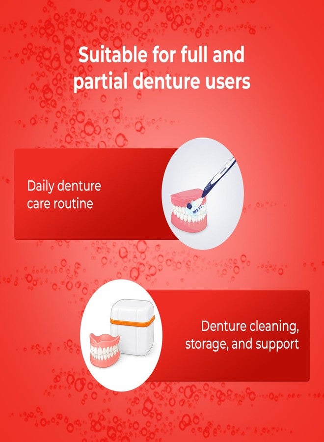 ICPA Replay Denture Cleaning Kit with Storage Container | Clinsodent Tablet Pack of 1 | Adhesive Cream 15 g | Clinsodent Brush Pack of 1 with Storage Container - Image 4