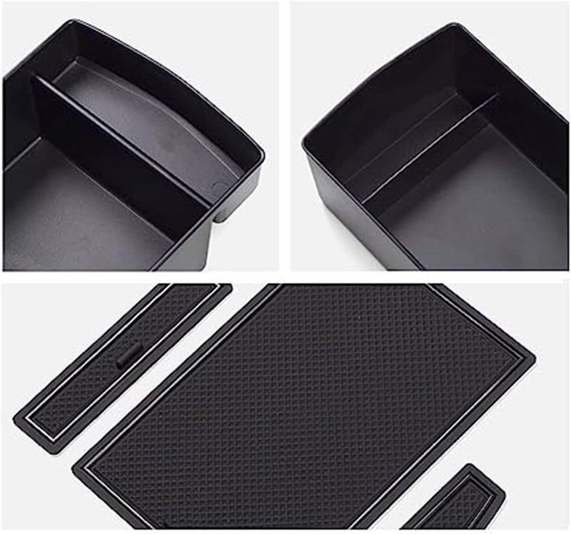 QASULER Center Console Organiser for Peugeot 308 SW - Image 3