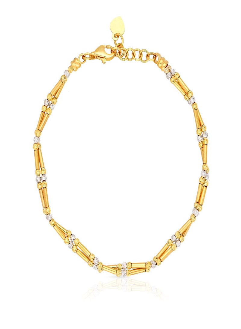 Malabar Gold and Diamonds 22 KT 916 Purity Gold Bracelet LABR474  - Image 1
