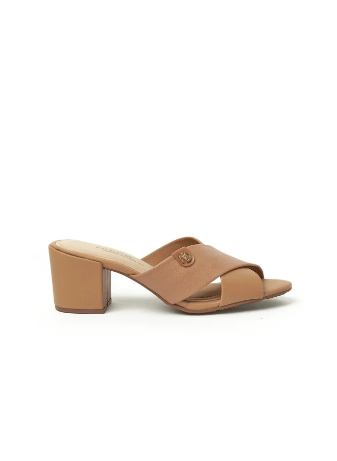 MODARE Mid Heels Sandals for Women – Sling Back Heel Sandals for Girls with Ankle Strap