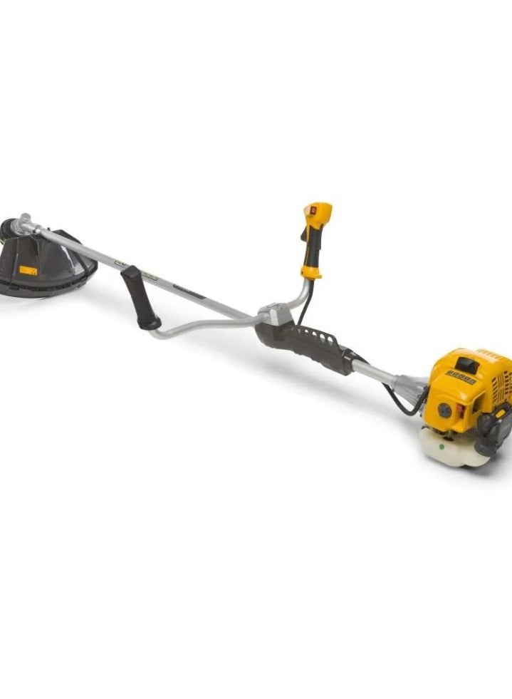 Stiga Stiga 51.7 cc 2- Stroke Petrol Engine Brush Cutter BC-555 B with Straight Shaft with Reinforced Support Bike - Style Handlebars and 45 cm Cutting Width ( Made in Italy ).…  - Image 4
