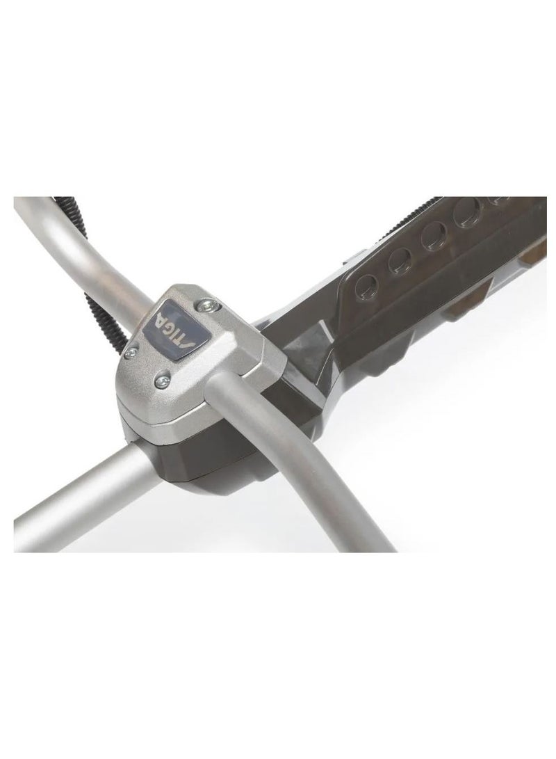 Stiga Stiga 51.7 cc 2- Stroke Petrol Engine Brush Cutter BC-555 B with Straight Shaft with Reinforced Support Bike - Style Handlebars and 45 cm Cutting Width ( Made in Italy ).…  - Image 5