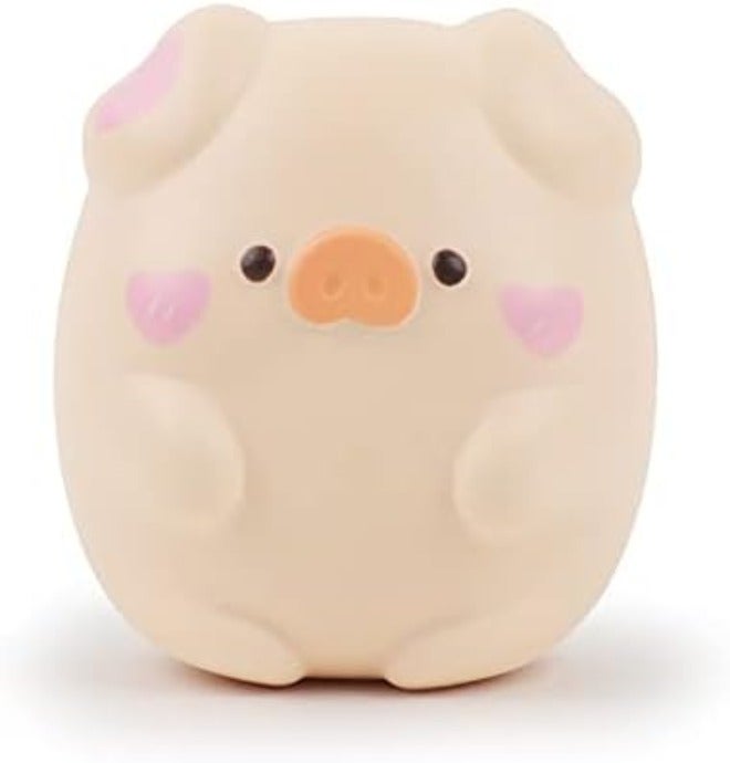 Anboor 4.3" Squishy Toy - Shy Pig, Kawaii Soft Stress Relief for Kids &  Adults - Image 3