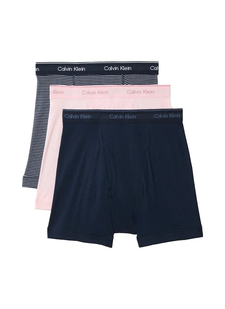 كالفن كلاين ثلاث عبوات بوكسر بريف قطن كلاسيك
