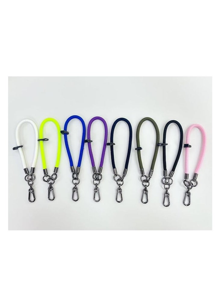 Generic Premium Wrist Strap Cell Phone Lanyard anti theft, Soft Nylon Thick Rope, Phone Hand Strap With Phone Patch Compatible with Phone, Airpods, Purse, Keychain and More 20 Cm  - Image 2
