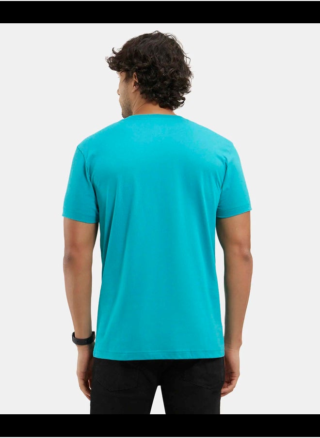 JOCKEY - Jockey 2726 Men's Super Combed Cotton Rich Solid V Neck Half Sleeve T-Shirt - Image 1