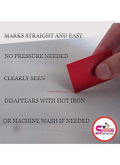Shree Shyam Shree Shyam Tracer Tracing Wheel Sewing Tool with Wooden Handle 1 Piece Sewing Tailors Marker Chalks 10 Pieces  - Image 5