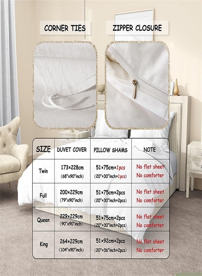 Feelyou غطاء لحاف مزخرف بعقدة وردية من Feelyou مقاس توأم للبنات، طقم مفروشات أطفال حالم بعقدة وردية، غطاء لحاف وردي للبنات مع كيس وسادة واحد - Image 5