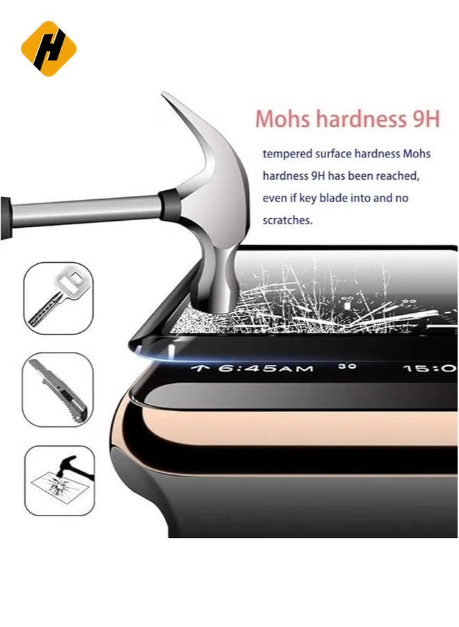 HuHa "Enhance Your Apple Watch with the Soft Silicone Fitness Replacement Wristband Strap - Compatible with Series 6/5/4/3/2/1/SE, 42-44mm"  - Image 2