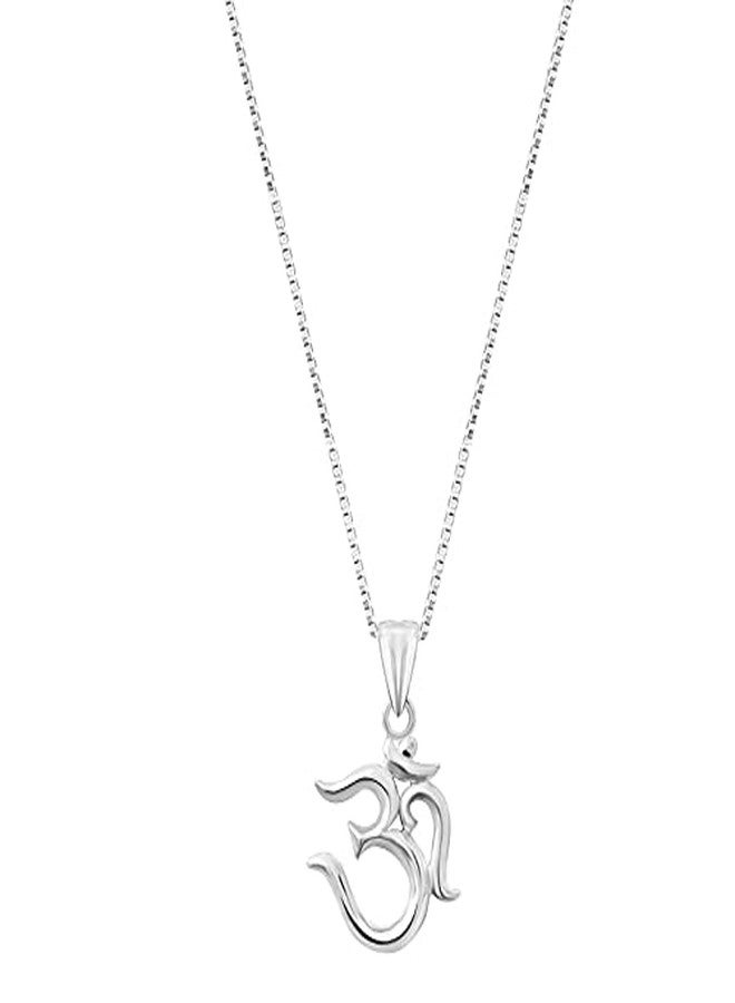 Parnika Unisex Om Pendant Locket in Pure 92.5 Sterling Silver For Unisex Adult - Image 3