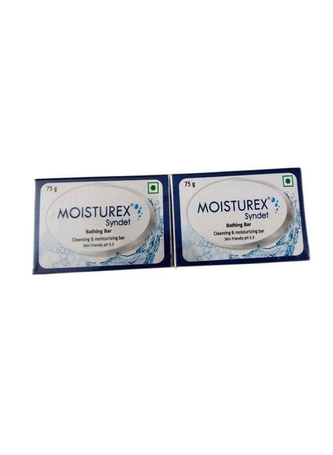Moisturex Syndet Cleansing & Moisturizing Bathing Bar (75 Gm) (Pack Of 2) - Image 1