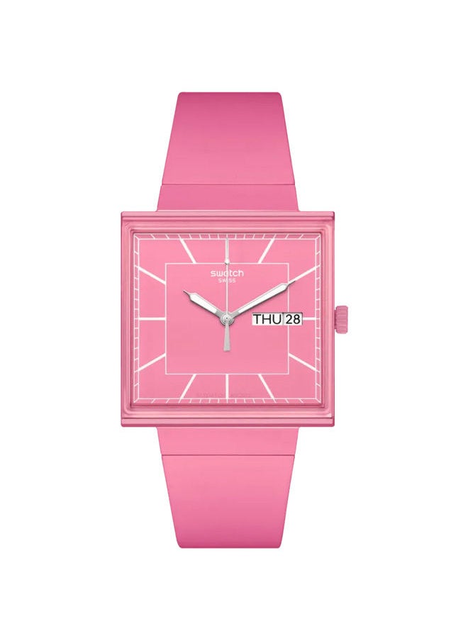 Swatch Silicone Analog Watch SO34P700  - Image 1