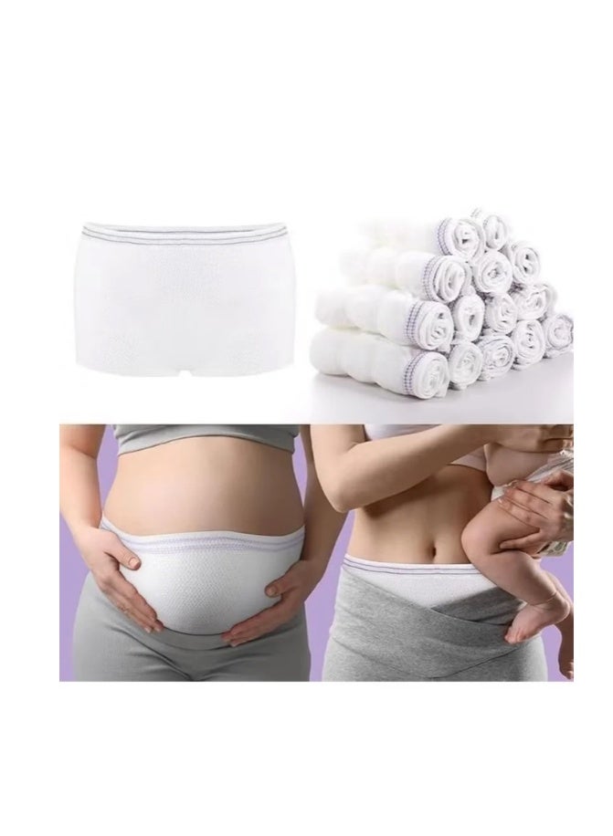 8 Pack High Waist Mesh Disposable Postpartum Panties, Stretch Maternity Underwear, C-Section Recovery, Soft Breathable Reusable, Pregnancy Travel Surgery Incontinence - Image 5