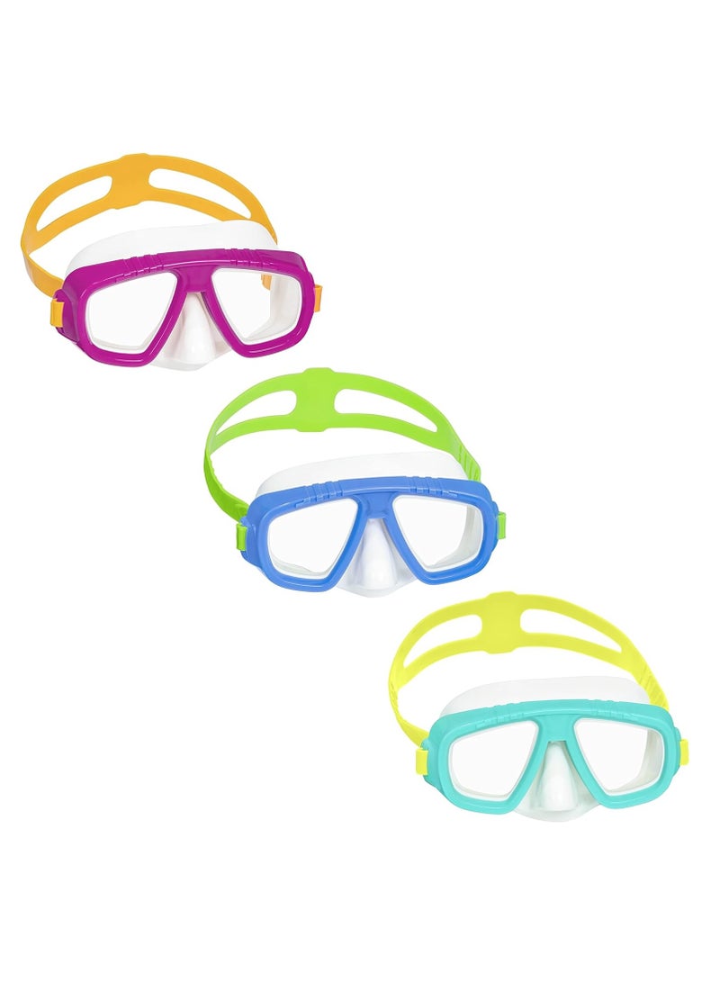 بست واي Bestway Hydro-Swim Children's Diving Goggles Aqua champ essential mask - +3 Years - No:22011 - Image 1