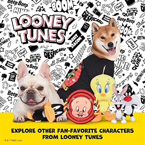 Looney Tunes for Pets Sylvester The Cat Halloween Pumpkin Head Plush Dog Toy | Stuffed Animal Toy for Dogs, Small Dog Toy Sylvester The Cat Squeaky Dog Toy Dog Chew Toy, 6 Inch - Image 5