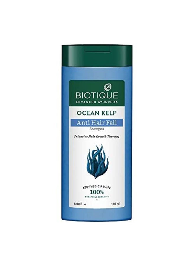 Biotique Bio Kelp Protein Shampoo for Falling Hair Intensive Hair Regrowth Treatment 180ml - Image 3
